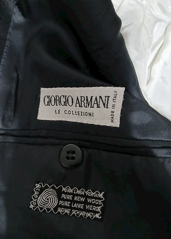 GİORGİO ARMANİ ORJİNAL İTALYAN SMOKİN CEKET - Görsel 4