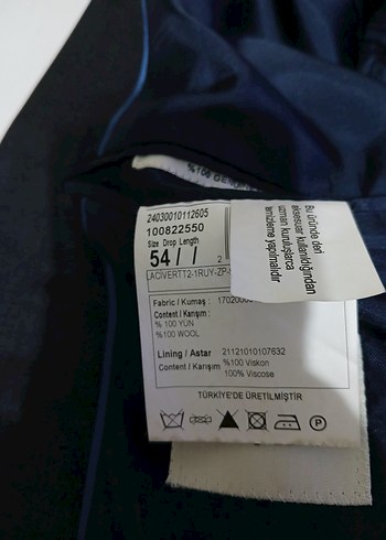 BEYMEN CLUB ORJİNAL LACİVERT TAKIM ELBİSE - Görsel 2