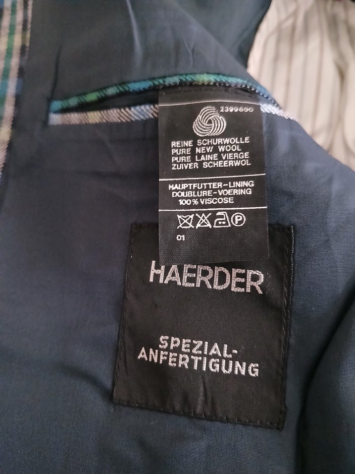 ATELİER TORİNO ALMANYA ÜRETİM ÇİZGİLİ CEKET - Görsel 2