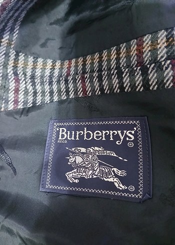 BURBERRY ORJİNAL ALMANYA ÜRETİM CEKET - Görsel 5