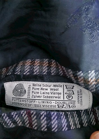 BURBERRY ORJİNAL ALMANYA ÜRETİM CEKET - Görsel 4