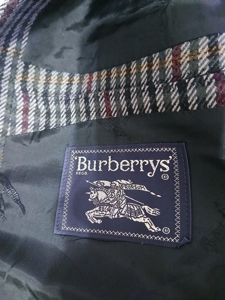 BURBERRY ORJİNAL ALMANYA ÜRETİM CEKET - Görsel 5