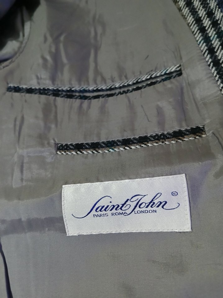 SAİNT JOHN ORJİNAL ÇİZGİLİ CEKET - Görsel 3