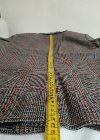 BURBERRY ORJİNAL EKOSE CEKET - Görsel 8