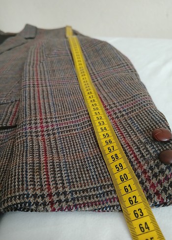 BURBERRY ORJİNAL EKOSE CEKET - Görsel 6