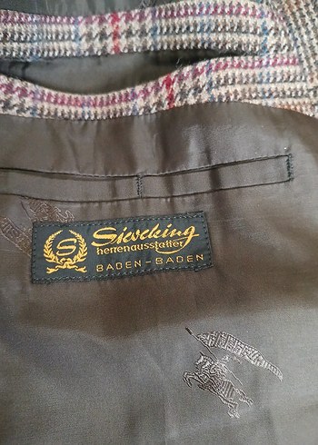 BURBERRY ORJİNAL EKOSE CEKET - Görsel 2