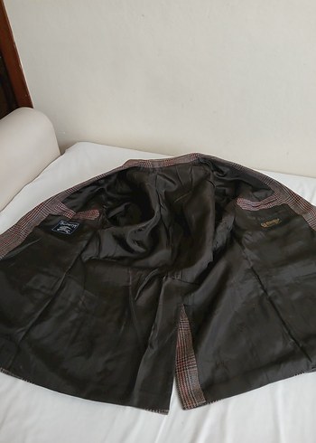 BURBERRY ORJİNAL EKOSE CEKET - Görsel 5