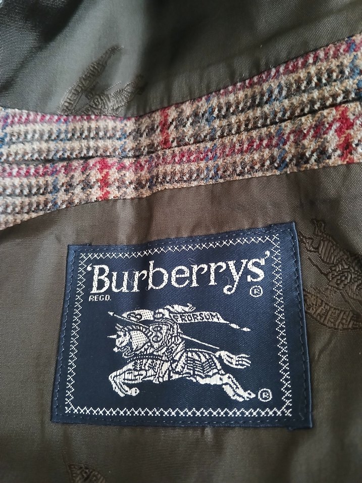 BURBERRY ORJİNAL EKOSE CEKET - Görsel 4