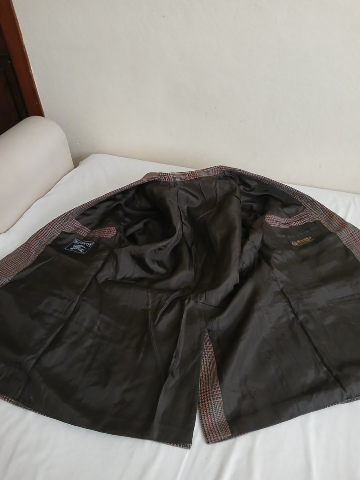 BURBERRY ORJİNAL EKOSE CEKET - Görsel 5