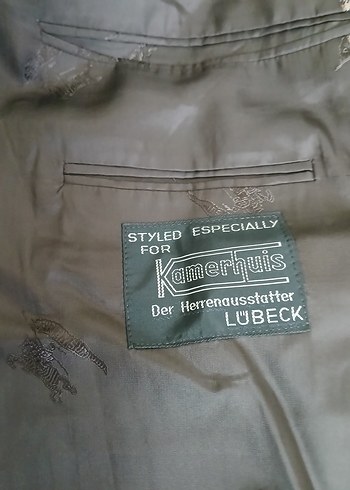 BURBERRY ORJİNAL ÇİZGİLİ SPOR CEKET - Görsel 2