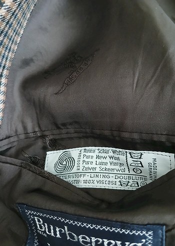 BURBERRY ORJİNAL ÇİZGİLİ SPOR CEKET - Görsel 3