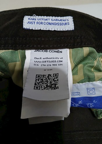 JACOP COHEN ORJİNAL İTALYAN KOT PANTOLON - Görsel 5