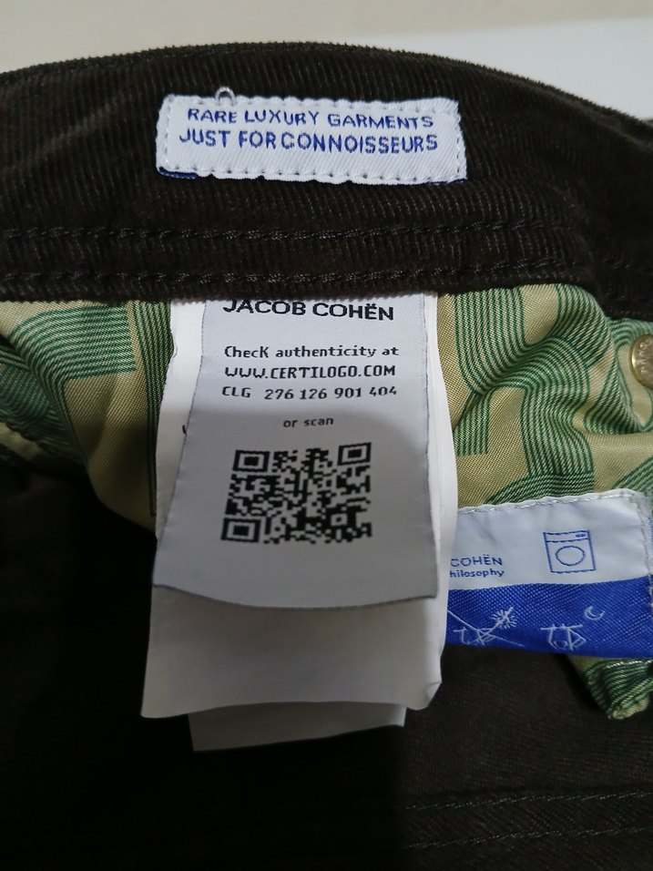 JACOP COHEN ORJİNAL İTALYAN KOT PANTOLON - Görsel 5