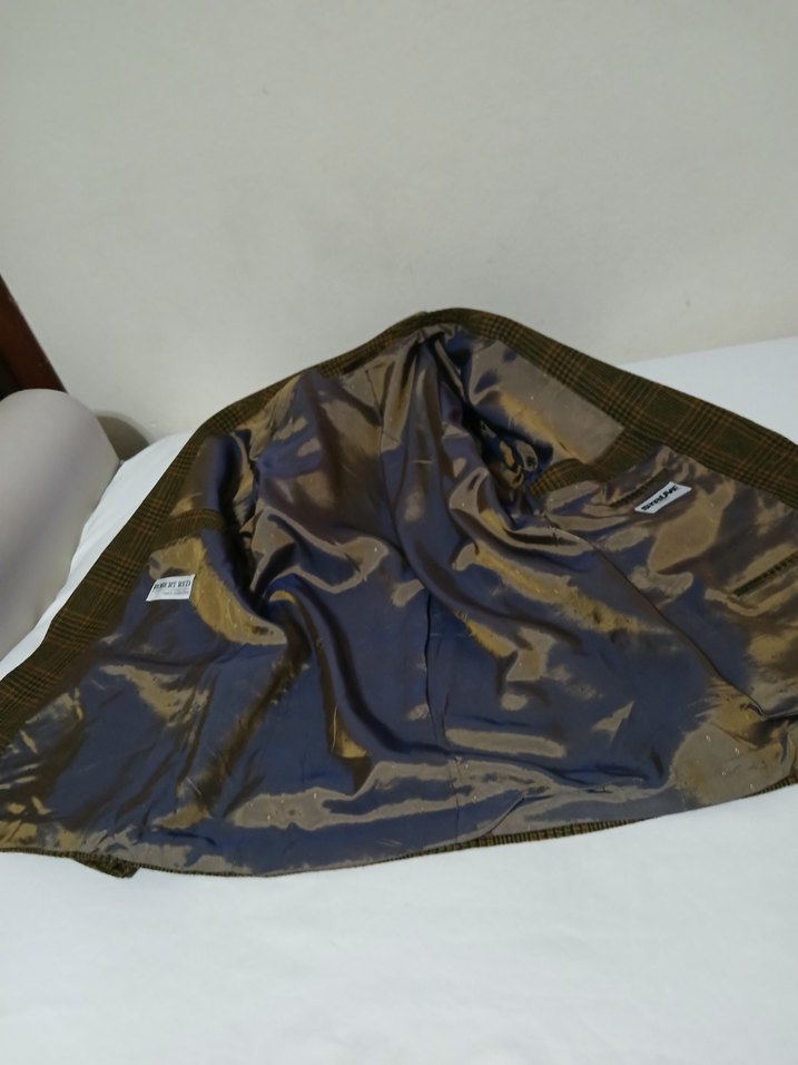 ROBERT RED ORJİNAL AVRUPA EKOSE KAŞMİR CEKET - Görsel 2