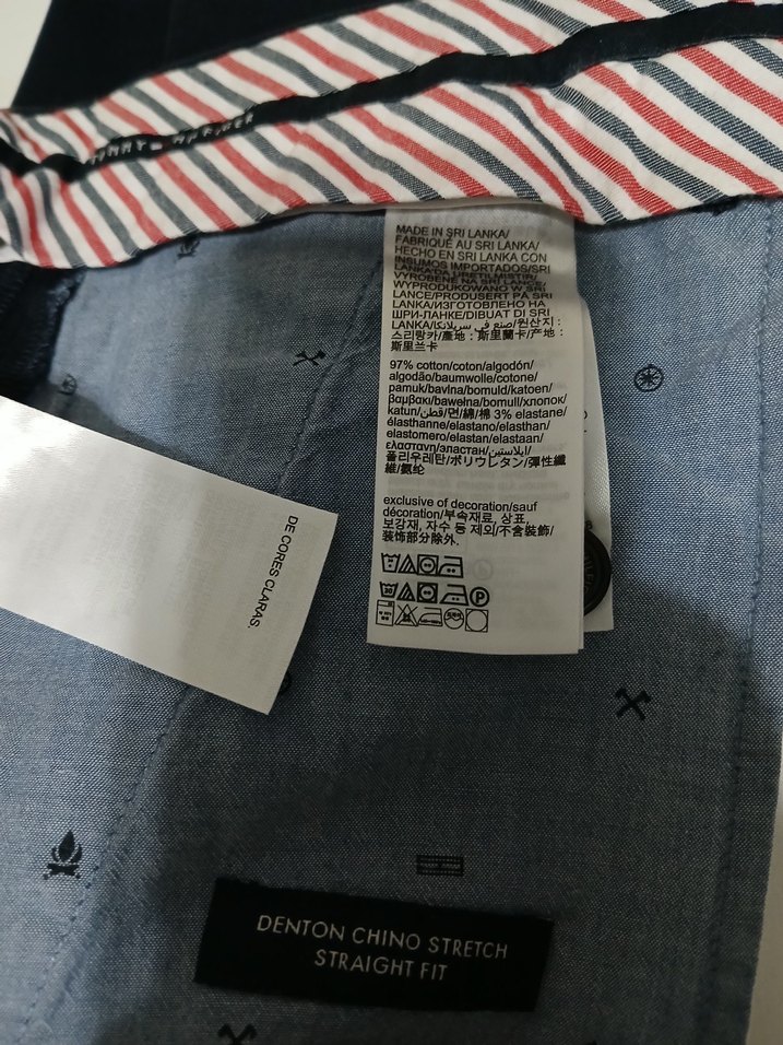 TOMMY HİLFİGER ORJİNAL KANVAS PANTOLON - Görsel 3