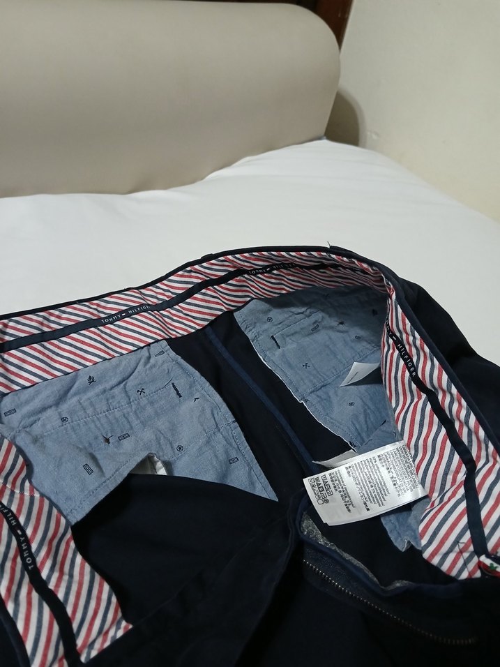 TOMMY HİLFİGER ORJİNAL KANVAS PANTOLON - Görsel 4