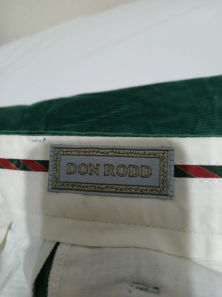 DON RODD AVRUPA YÜKSEK BEL KADİFE PANTOLON - Görsel 2