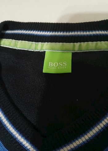 HUGO BOSS ORJİNAL V YAKA KAZAK - Görsel 2