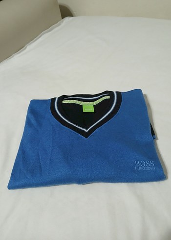 HUGO BOSS ORJİNAL V YAKA KAZAK - Görsel 4