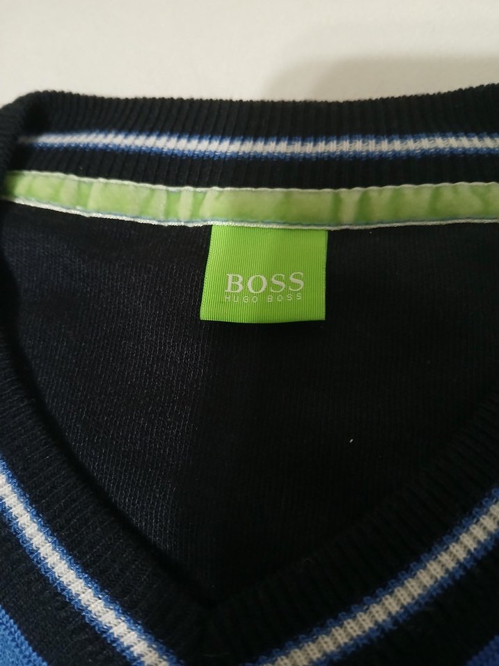 HUGO BOSS ORJİNAL V YAKA KAZAK - Görsel 2