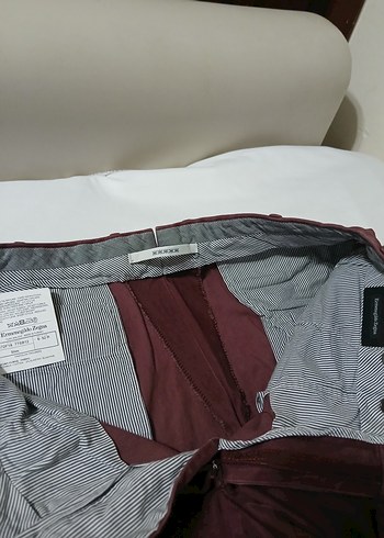 ERMENEGİLDO ZEGNA ORJİNAL KANVAS PANTOLON - Görsel 2