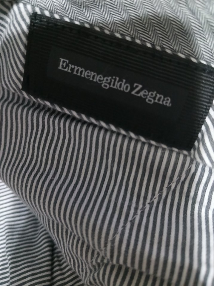ERMENEGİLDO ZEGNA ORJİNAL KANVAS PANTOLON - Görsel 4