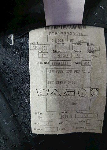 RAMSEY LONDON ORJİNAL BLAZER CEKET - Görsel 2