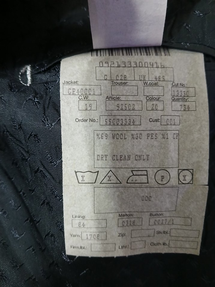 RAMSEY LONDON ORJİNAL BLAZER CEKET - Görsel 2