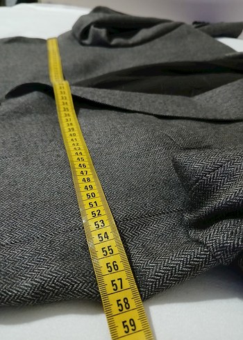 MİLANO İTALY UOMO ORJİNAL BALIK SIRTI DESENLİ - Görsel 6