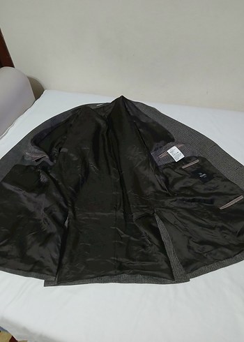 MİLANO İTALY UOMO ORJİNAL BALIK SIRTI DESENLİ - Görsel 4