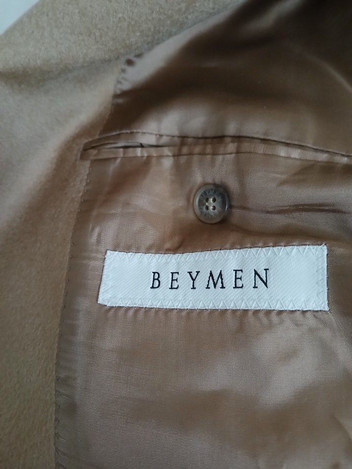 BEYMEN ORJİNAL CAMEL RENK CEKET - Görsel 2