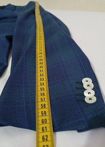 İSAİA NAPOLİ ORJİNAL İTALYAN İPEK YÜN SPOR CEKET - Görsel 5