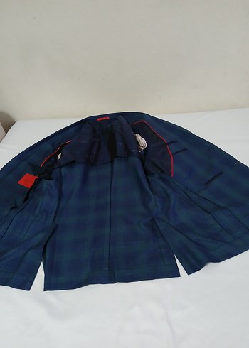 İSAİA NAPOLİ ORJİNAL İTALYAN İPEK YÜN SPOR CEKET - Görsel 4