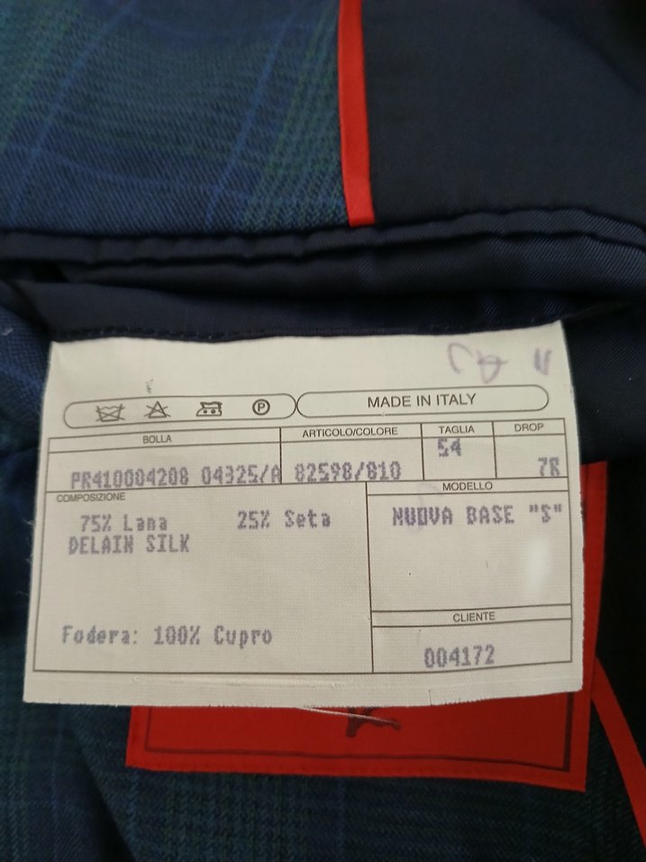 İSAİA NAPOLİ ORJİNAL İTALYAN İPEK YÜN SPOR CEKET - Görsel 2