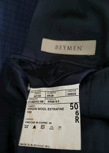 BEYMEN ORJİNAL AVRUPA SPOR CEKET - Görsel 2