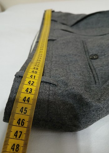 BEYMEN ORJİNAL YÜKSEK BEL KAŞE PANTOLON - Görsel 3