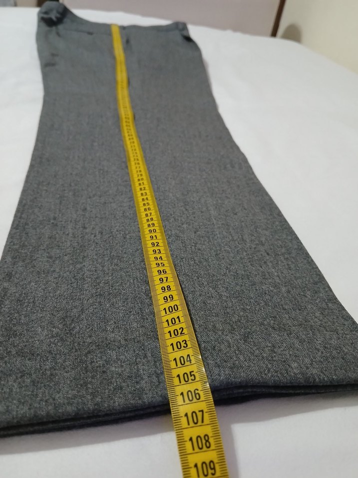 BEYMEN ORJİNAL YÜKSEK BEL KAŞE PANTOLON - Görsel 5