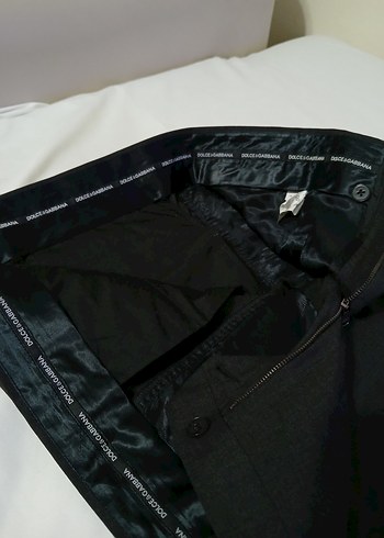 DOLCE GABBANA ORJİNAL İTALYAN YÜKSEK BEL PANTOLON - Görsel 2