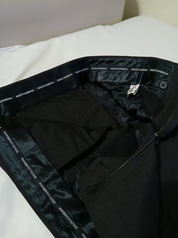 DOLCE GABBANA ORJİNAL İTALYAN YÜKSEK BEL PANTOLON - Görsel 2