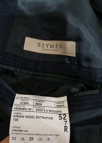 BEYMEN COLLECTİON ORJİNAL AVRUPA CEKET - Görsel 2