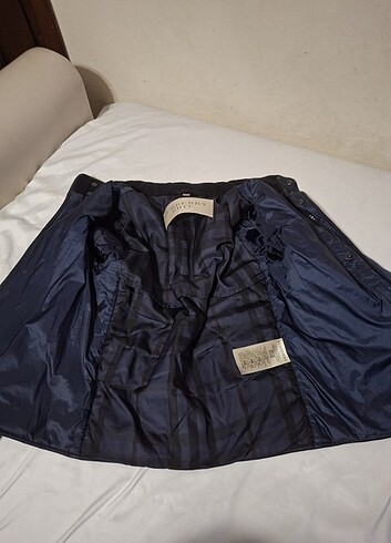 s Beden lacivert Renk BURBERRY BRİT ORJİNAL LACİVERT MONT 