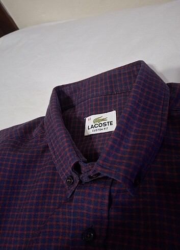 Lacoste LACOSTE ORJİNAL ÇİZGİLİ GÖMLEK 