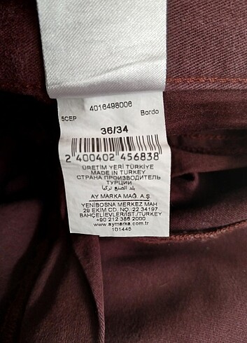 Beymen Business BEYMEN BUSİNESS ORJİNAL KOT PANTOLON 