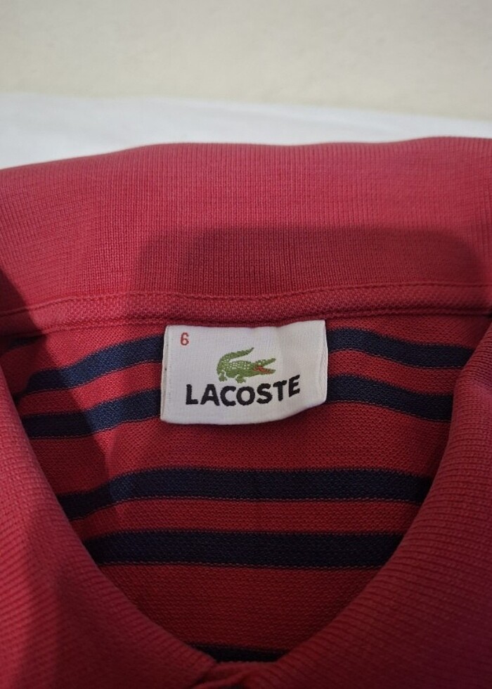 LACOSTE ORJİNAL POLO YAKA T-SHİRT  - Görsel 4