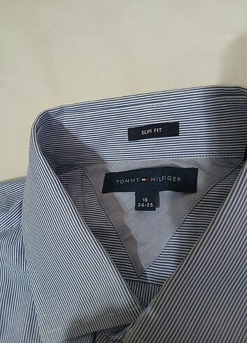 Tommy Hilfiger TOMMY HİLFİGER ORJİNAL SLİM FİT GÖMLEK