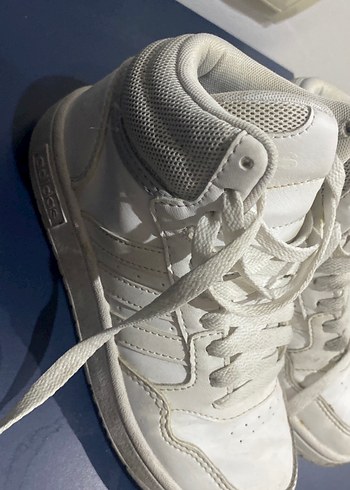 Beyaz Bağcıklı erkek çocuk Spor Ayakkabı - Görsel 2