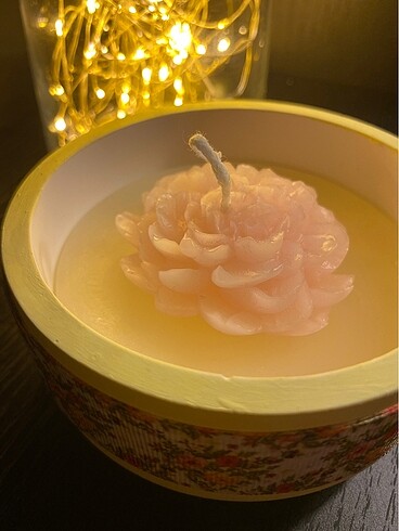 El yapımı tasarım mumlar - Görsel 9