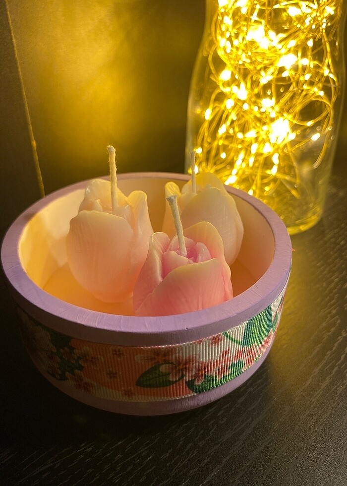 El yapımı tasarım mumlar - Görsel 2