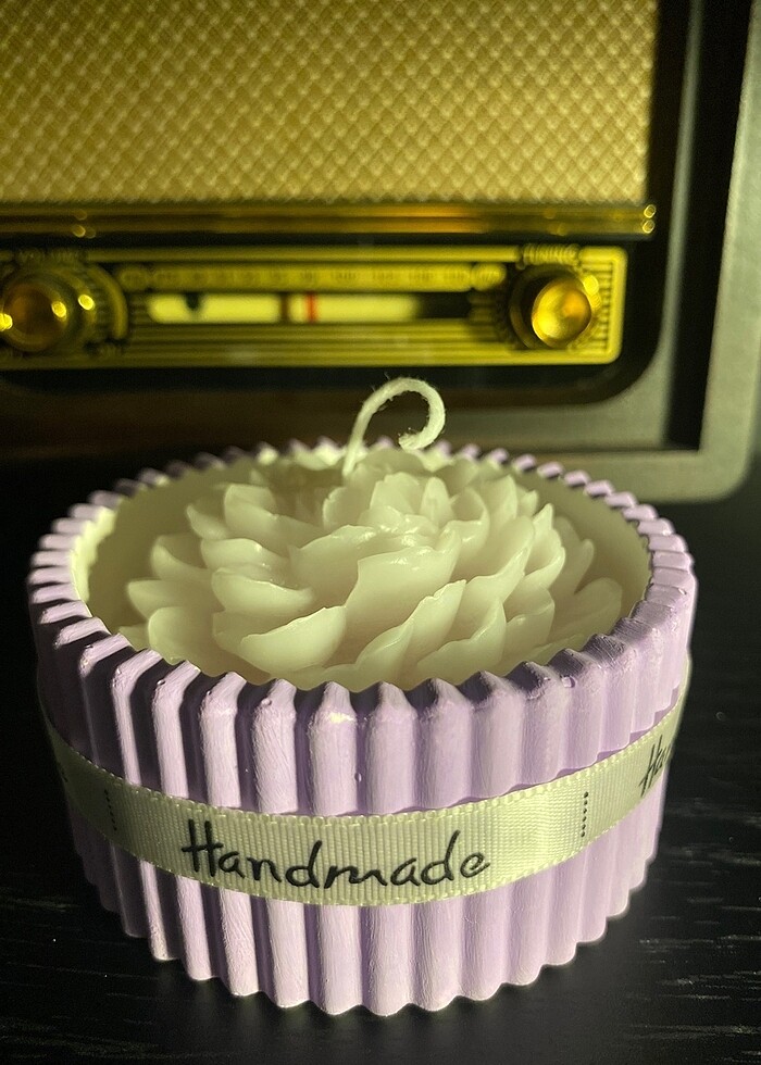 El yapımı tasarım mumlar - Görsel 4