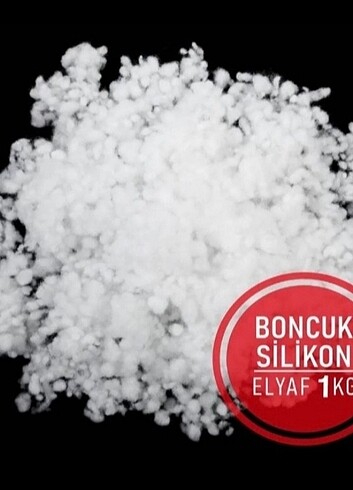 1.kalite silikonlu boncuk elyaf 2 kg